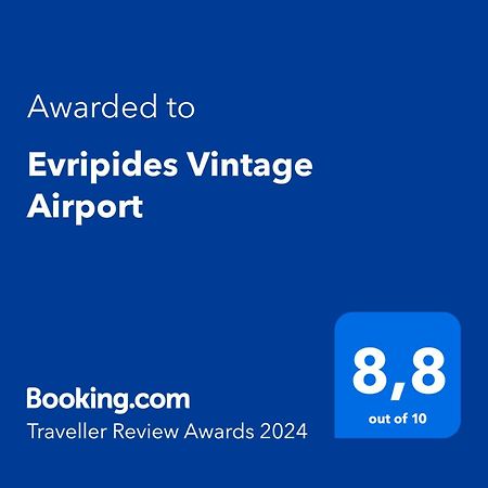 Evripides Vintage Airport Apartman Szpáta Kültér fotó