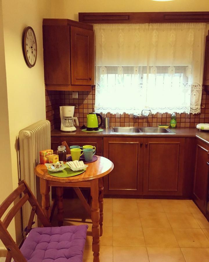 Evripides Vintage Airport Apartman Szpáta Kültér fotó